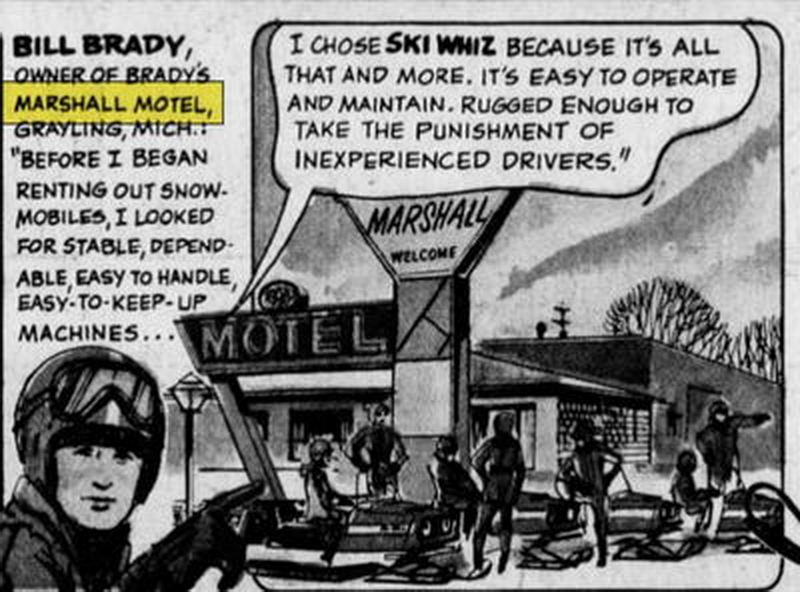 Hospitality House Motel (Marshall Motel) - Old Photos And Post Cards (newer photo)